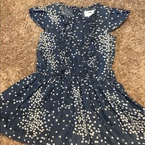 Old navy denim heart dress